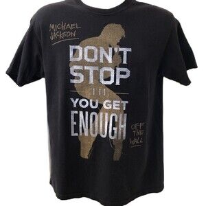 Vintage Michael Jackson Off The Wall Music Memorabilia Graphic Tshirt Medium